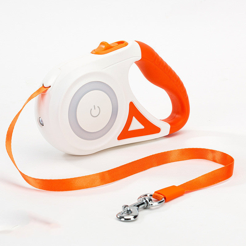 Hundeleine Ausziehbare Leine Und Hundehalsband Spotlight Automatische Haustier Hund Katze Zugseil Für Kleine Mittelgroße Hunde Haustierprodukt