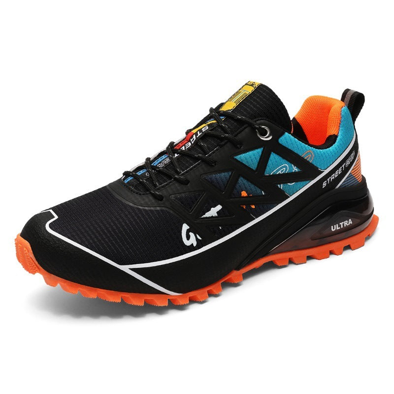 Herren Outdoor Offroad Laufschuhe mit Luftpolster für das Bergsteigen