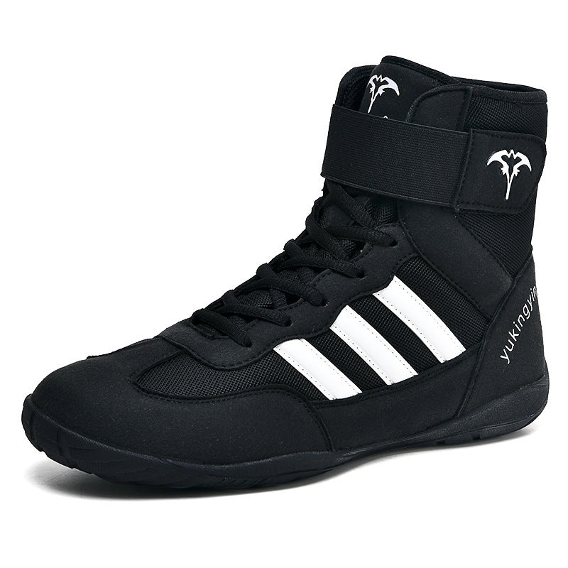 Gemischtes Kampfsporttraining Wrestling Weiche Sohle Hohe Fitness Hebeschuhe
