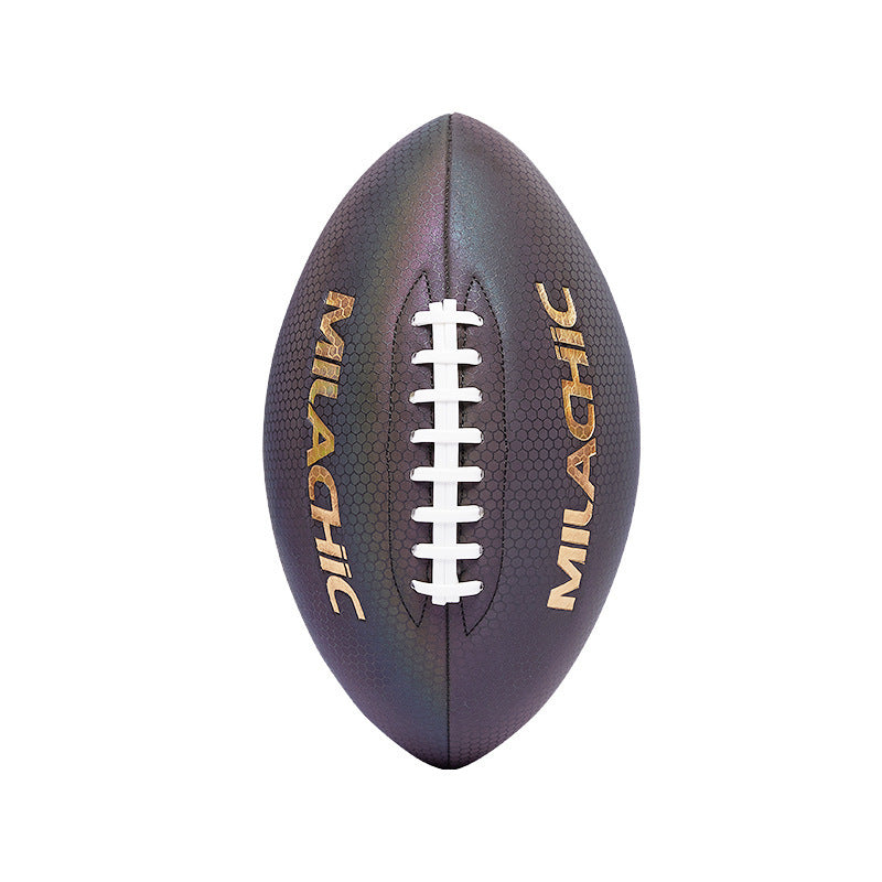 Leuchtendes Rugby Reflektierendes Rugby Rugby Spiel Spezialtraining Rugby
