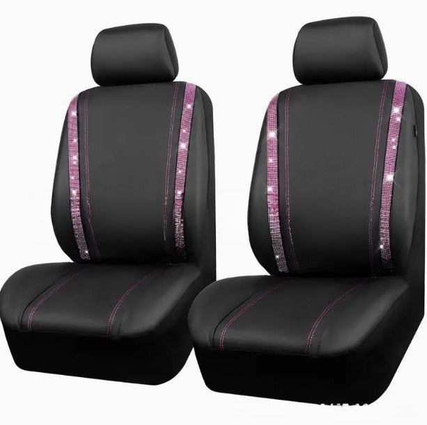 Auto Diamant Stereo Strass Rutschfeste Universelle PVC Wasserdichte Sitzbezug