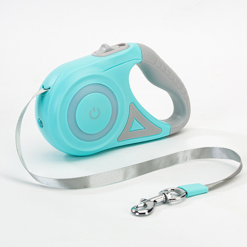 Hundeleine Ausziehbare Leine Und Hundehalsband Spotlight Automatische Haustier Hund Katze Zugseil Für Kleine Mittelgroße Hunde Haustierprodukt