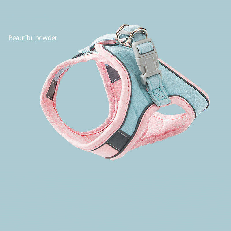 Cat Harness - Reflective Vest-Style Chest Strap for Safe Outdoor Walking
