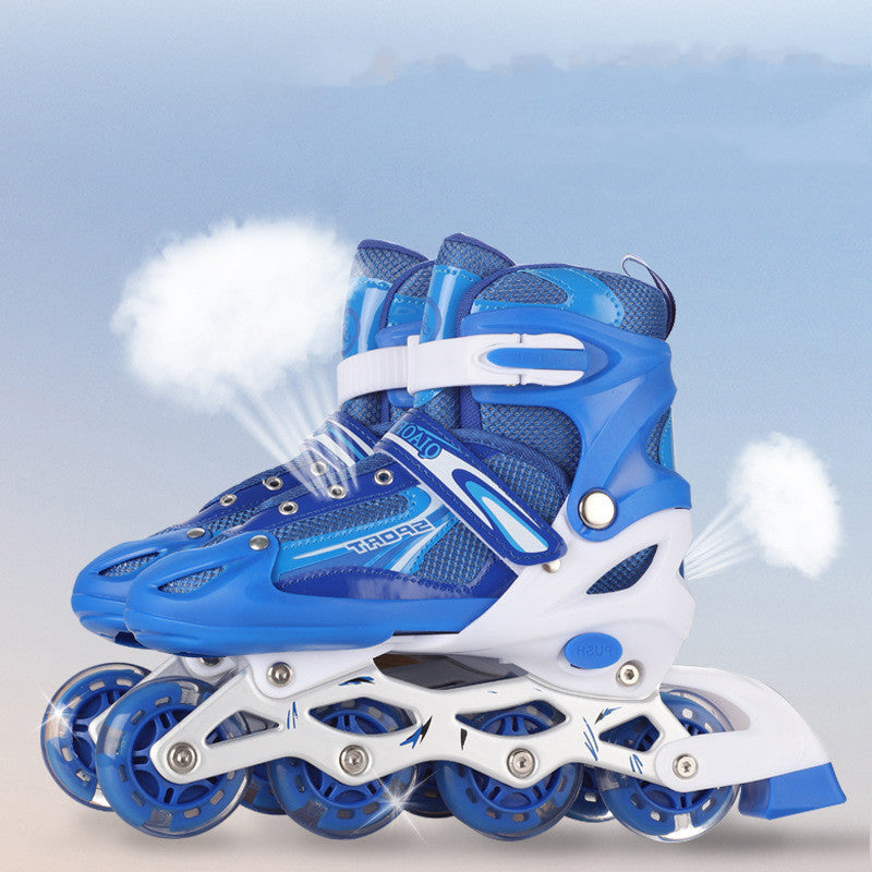 Erwachsene Roller Speed Skating Roller Skates OSK Sliding Heelys