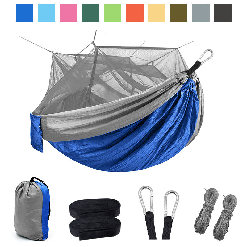 Outdoor Camping Hängematte mit Moskitonetz