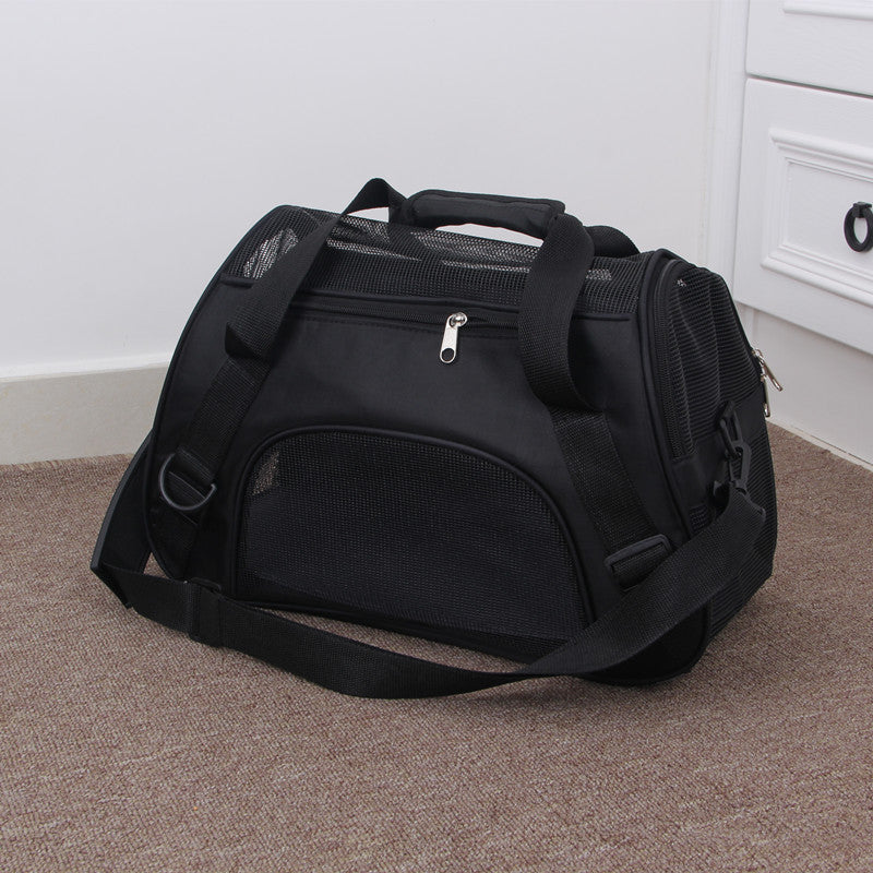 Tragbare Haustier-Mesh-Tragetasche Haustierreise-Taschen