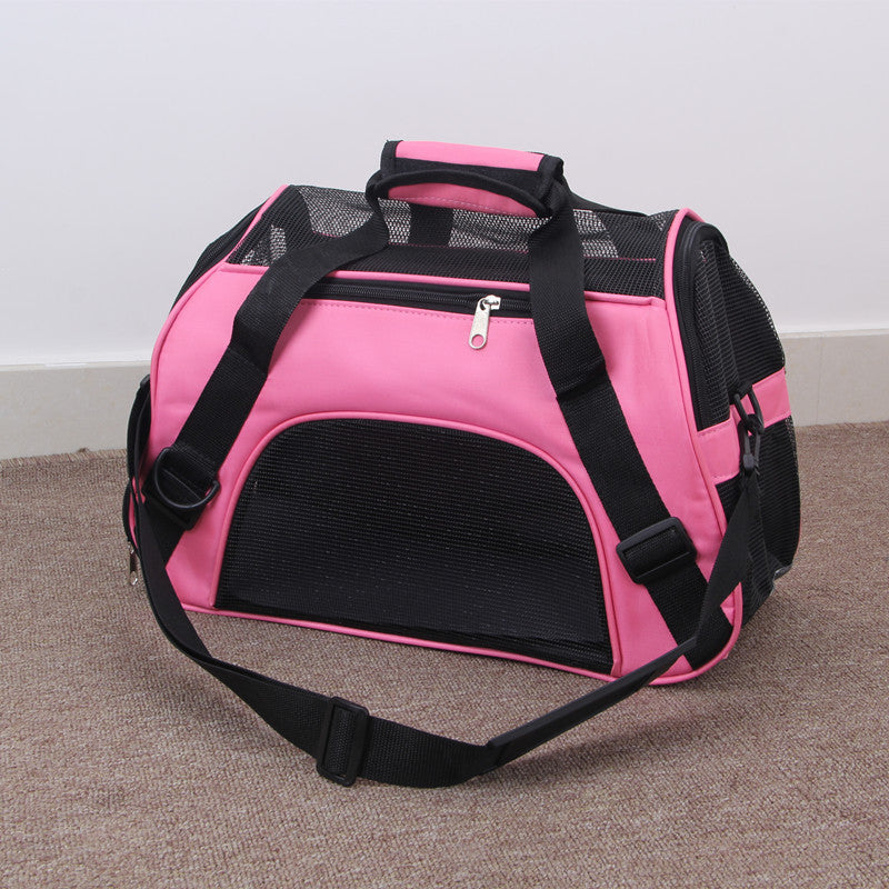 Tragbare Haustier-Mesh-Tragetasche Haustierreise-Taschen