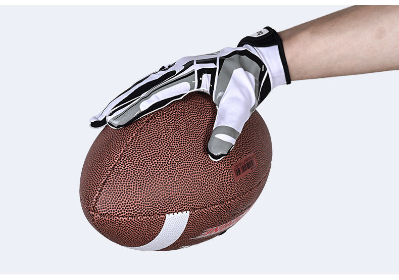 Amerikanische Football Rugby Handschuhe Outdoor Silikon Sport Anti-Rutsch Fang Baseball Handschuhe für Männer und Frauen