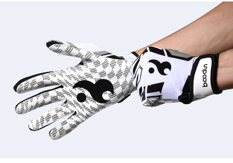 Amerikanische Football Rugby Handschuhe Outdoor Silikon Sport Anti-Rutsch Fang Baseball Handschuhe für Männer und Frauen