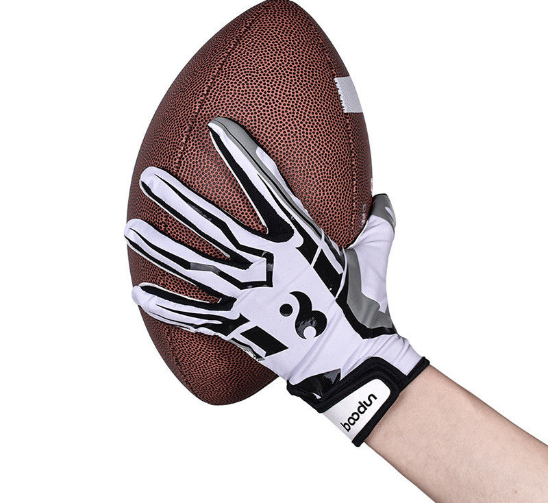 Amerikanische Football Rugby Handschuhe Outdoor Silikon Sport Anti-Rutsch Fang Baseball Handschuhe für Männer und Frauen