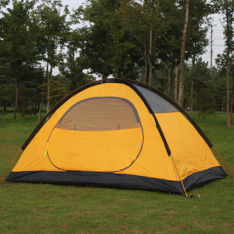 Outdoor Camping Camping Doppel-Lagen Aluminium-Stangen Zelt