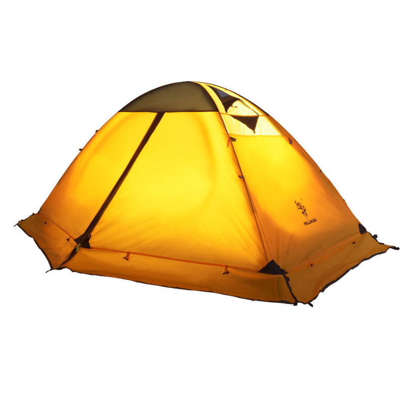 Outdoor Camping Camping Doppel-Lagen Aluminium-Stangen Zelt