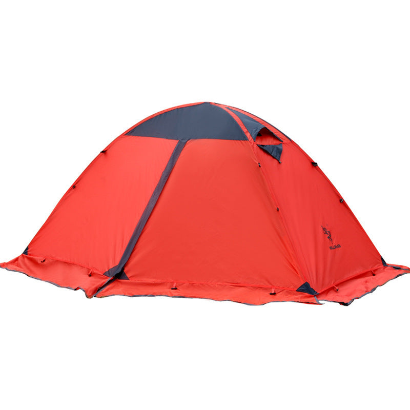 Outdoor Camping Camping Doppel-Lagen Aluminium-Stangen Zelt