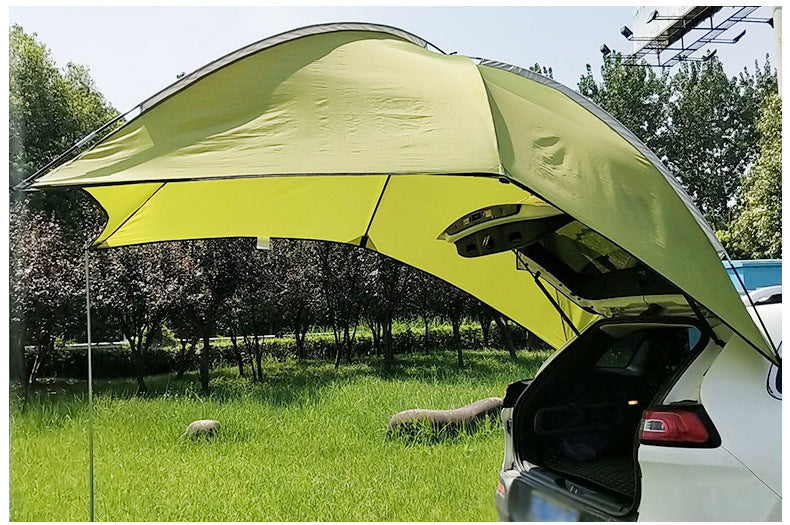 Outdoor Auto Selbstfahrendes Camping Campingwagen Seiten Dach Auto Seiten Sonnenschutz Überdachung Hinterzelt