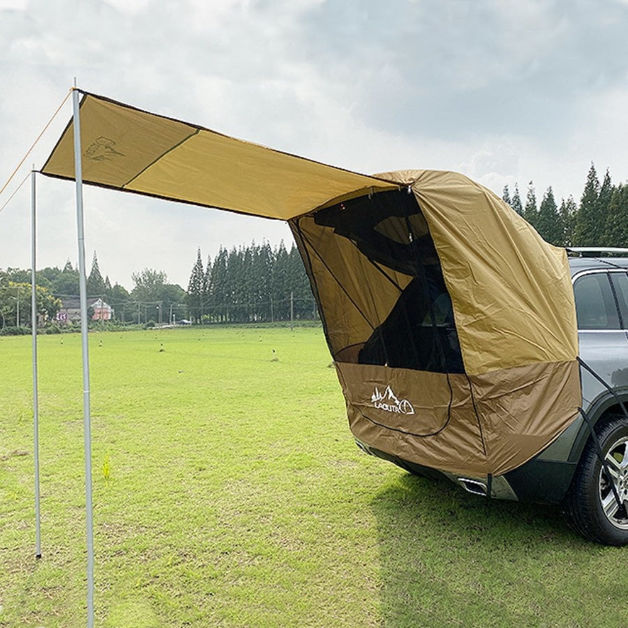 Outdoor Auto Selbstfahrendes Camping Campingwagen Seiten Dach Auto Seiten Sonnenschutz Überdachung Hinterzelt