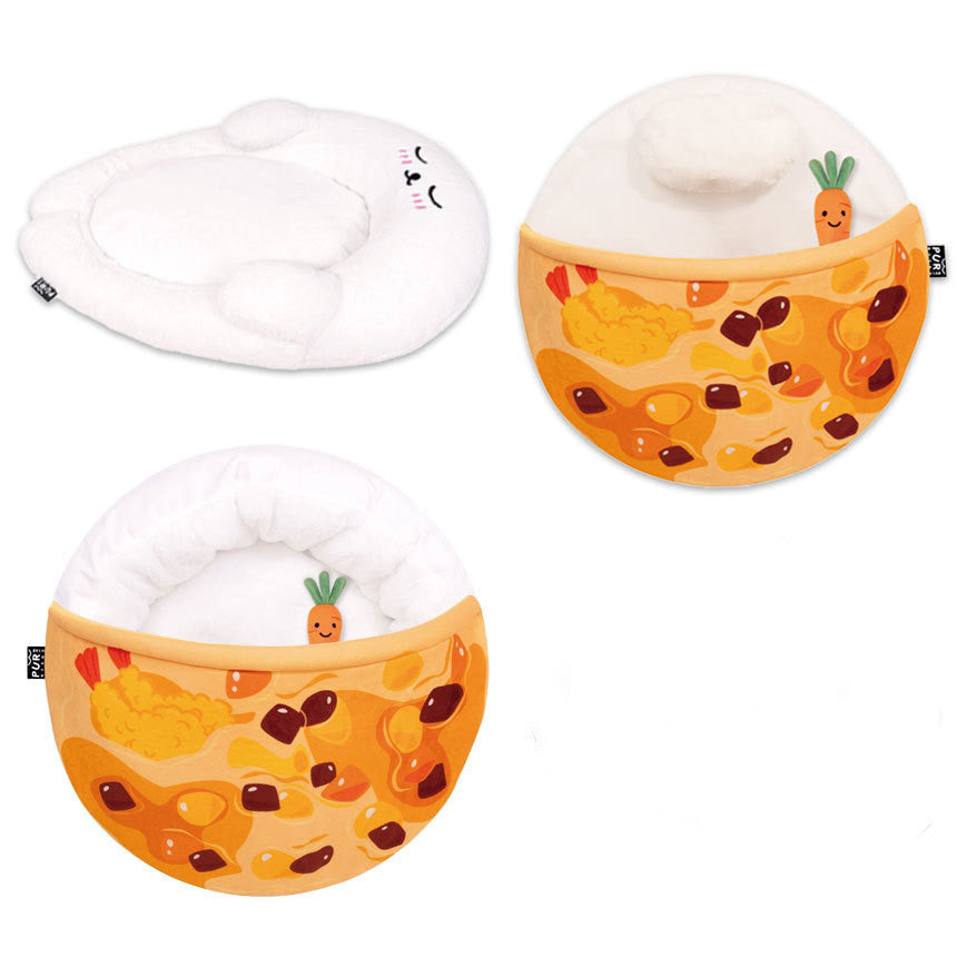 Abnehmbares Curry-Reis-Kleines Siegel-Haustiernest-Matte