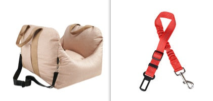 Haustier Hund Auto Trägersitz Wasserdicht Korb Tragbarer Autositz Sicherheit Reisen Netz Hängende Taschen Atmungsaktive Betten & Sofas