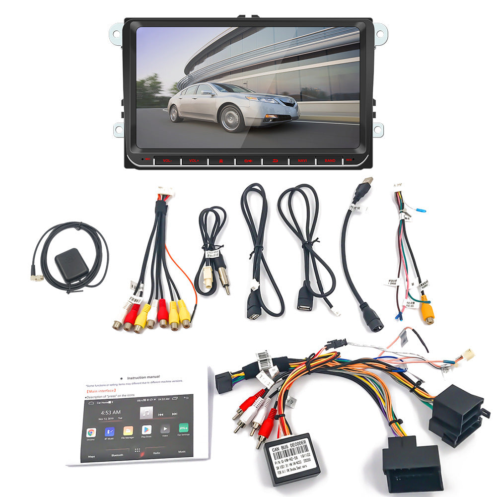Weißes Auto Variabler Fall MP5 Android GPS Navigationsspieler