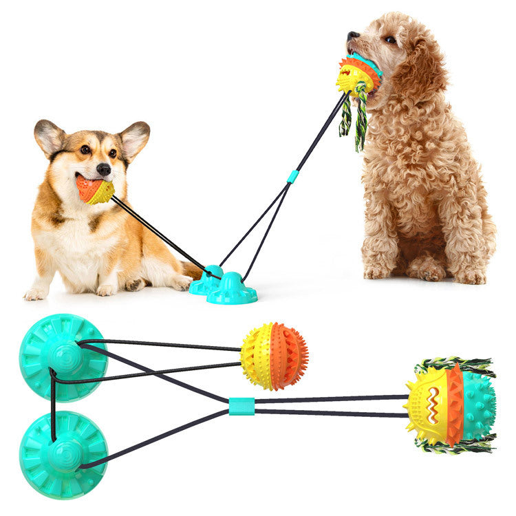 Powerful Sucker Dog Toy and si