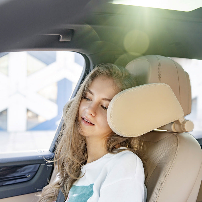 Autositz Kopfstützenkissen Reise Ruhe Nackenstützkissen Unterstützungslösung für Kinderkissen und Erwachsene Autositz Kopfkissen Autositzkissen