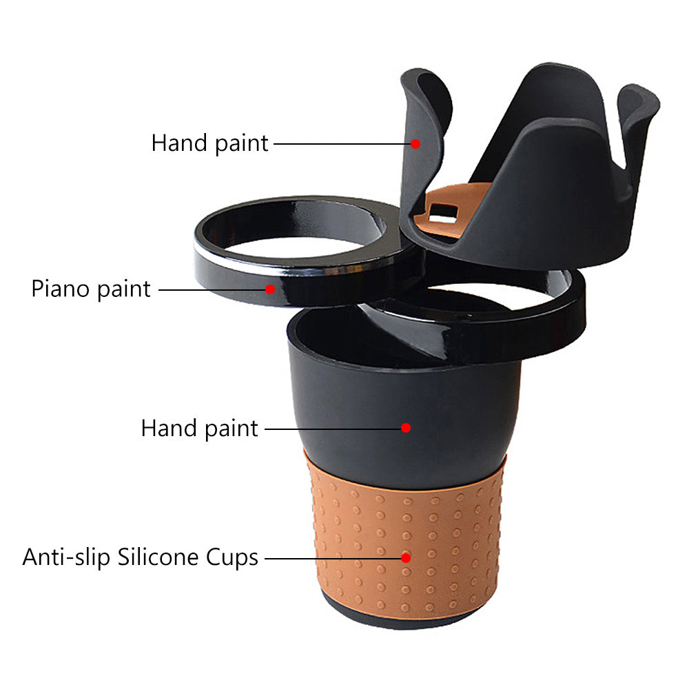 Auto Becherhalter Auto-Styling Auto Lkw Getränk Wasser Becher Flasche Dose Halter Türmontage Ständer ABS Gummi Getränkehalter