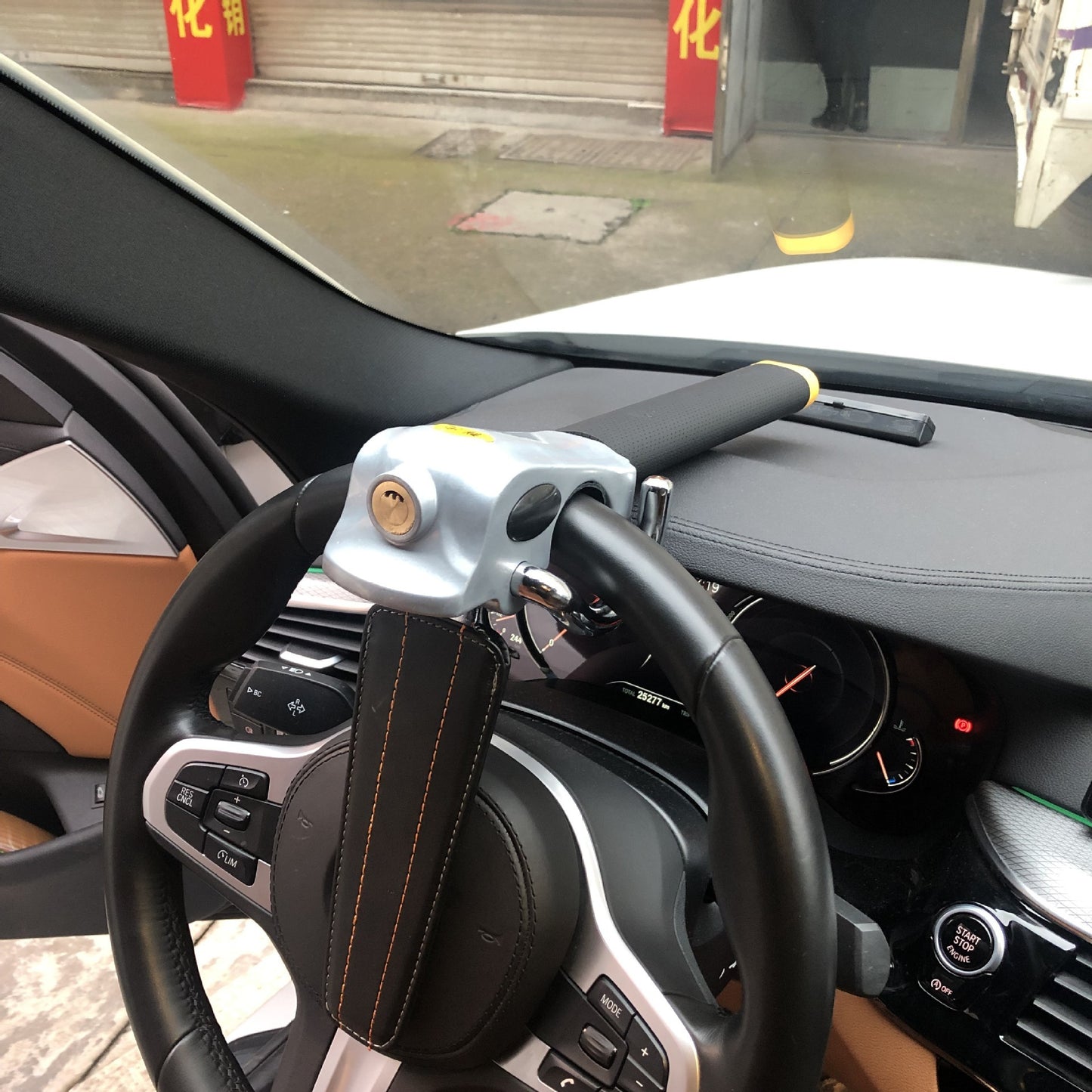 Motorlenkradschlossalarm Auto Universal