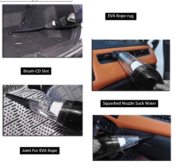 Hochleistungs Nass- und Trockensauger Auto Staubsauger Super Saugkraft Haipa Handstaubsauger