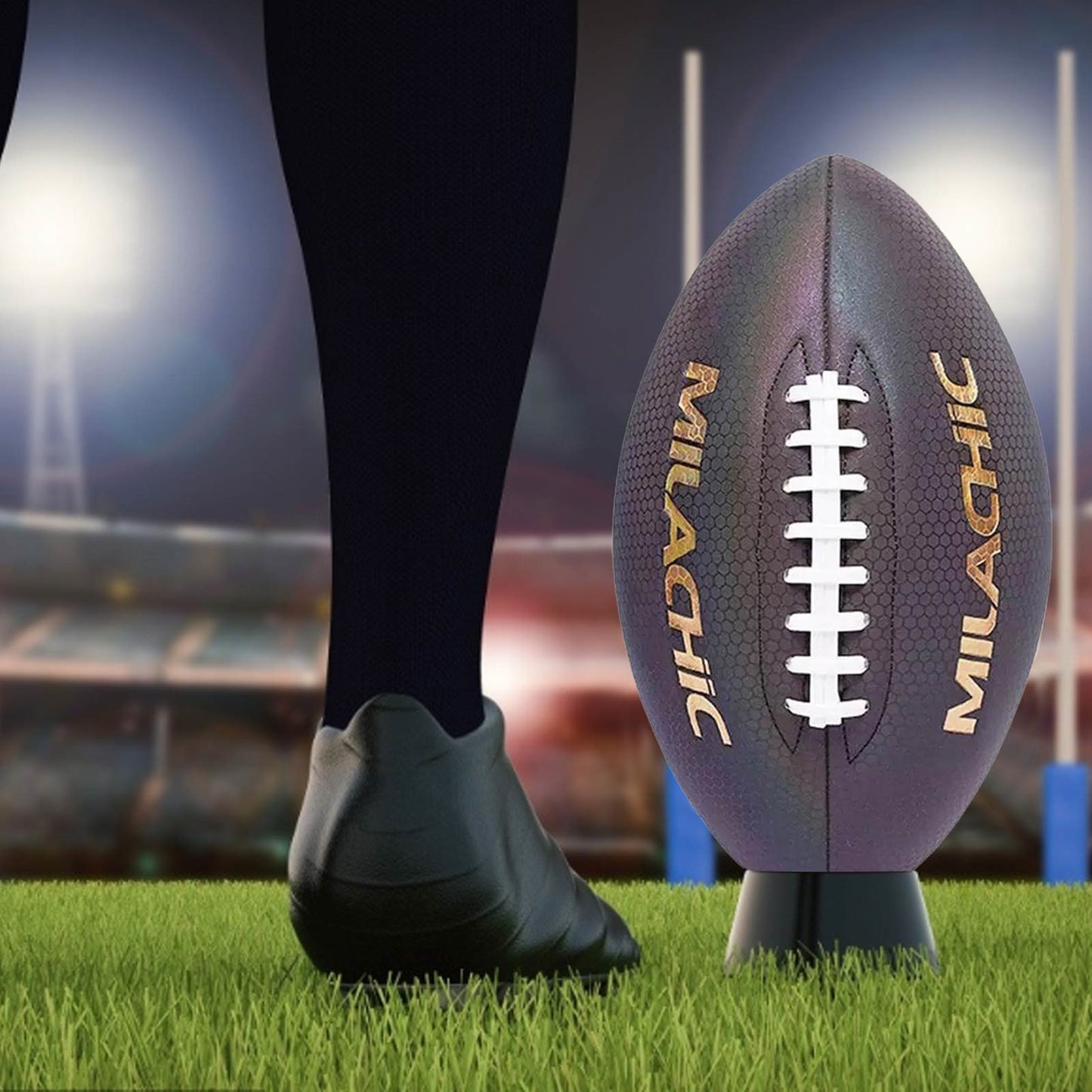 Leuchtendes Rugby Reflektierendes Rugby Rugby Spiel Spezialtraining Rugby