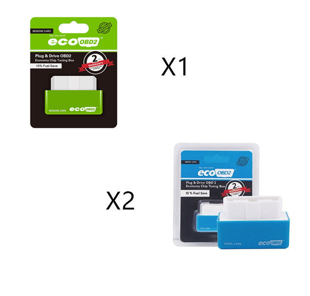 Plug And Play ECOOBD2 Benzin Auto Kraftstoffverbrauch ECO OBD2 Fahrer