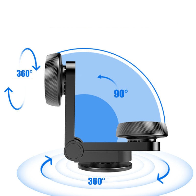360-Grad drehbarer Desktop faltbarer magnetischer Auto-Navigation Mobiltelefonhalter Auto Armaturenbrett Stützrahmen Autozubehör