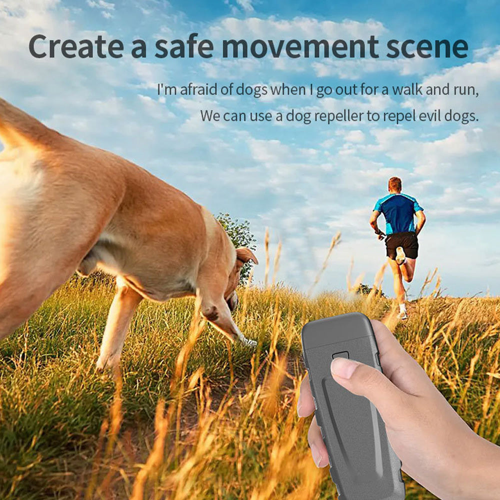 Ultraschall-Hundetrainings-Bellen-Stopp-Handgerät, Hundebellen-Abschreckgerät Haustierprodukte