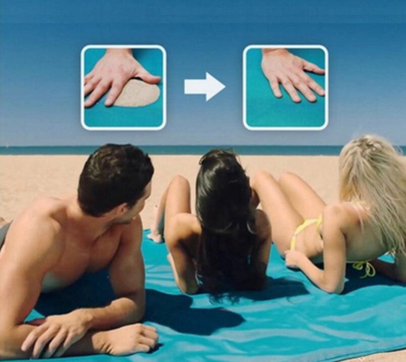 Faltmatte Strandmatte Leckende Sand Strandmatte Outdoor Reise Picknickmatte Campingmatte