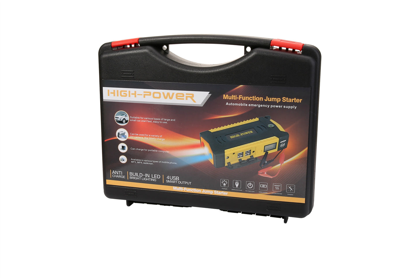 Multifunktionales Auto-Notstart-Stromversorgung 12V Auto-Zündung mobile Stromversorgung