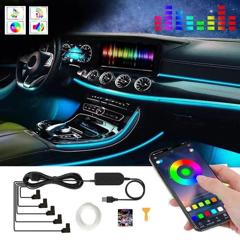 Auto USB Atmosphärenlicht Modifikation Zentrum Steuerinstrumententafel