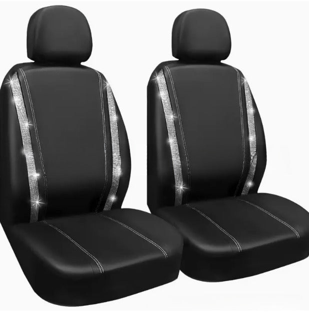 Auto Diamant Stereo Strass Rutschfeste Universelle PVC Wasserdichte Sitzbezug