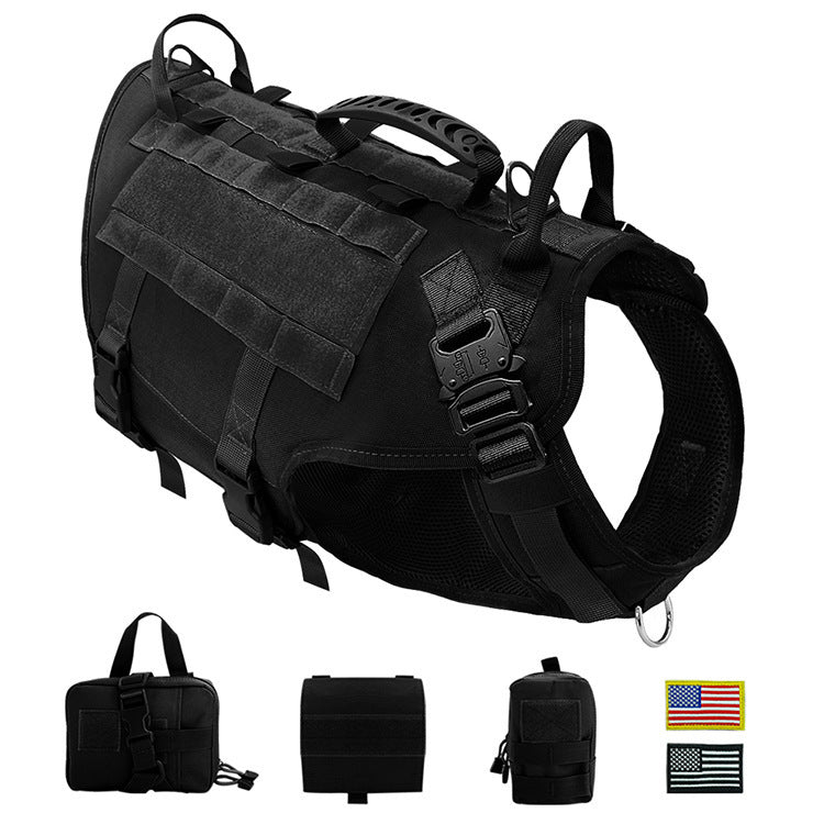 Malinois Große Hund Hund Hand Halten Seil Brust Weste Kampf Kleidung Hund Leine Hund Rucksack Spezial Training Gurte Für Ausgehen