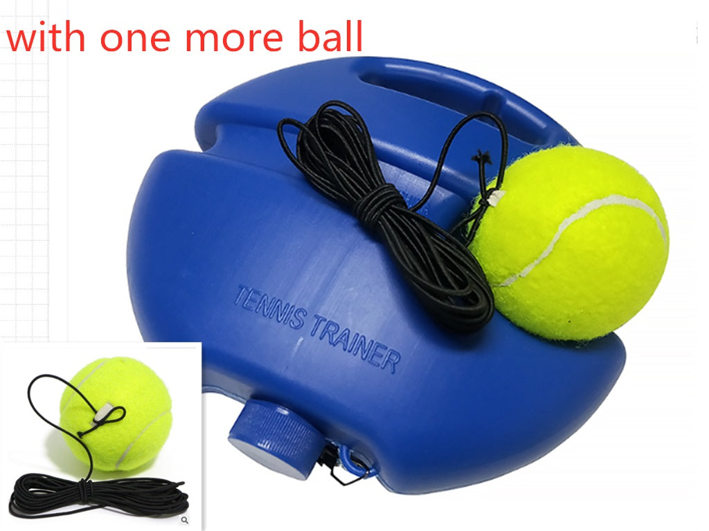 Senioren Einzel Tennis Trainingsbasis und Tennisball Sitz