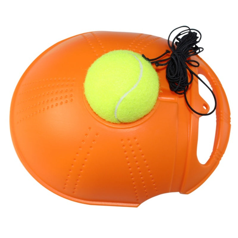 Senioren Einzel Tennis Trainingsbasis und Tennisball Sitz