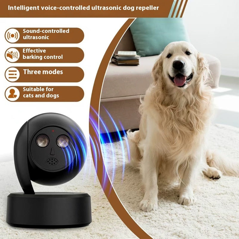 Nuevos productos transfronterizos para mascotas, entrenador ultrasónico automático para perros al aire libre, dispositivo antiladridos inteligente para perros, prevención de ladridos.