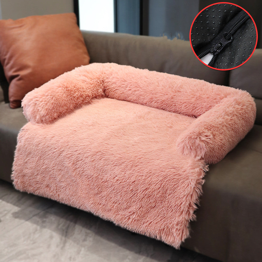 Hundehütte Plüschdecke Dual Use Ein Haustier Hundehütte Sofa Bett