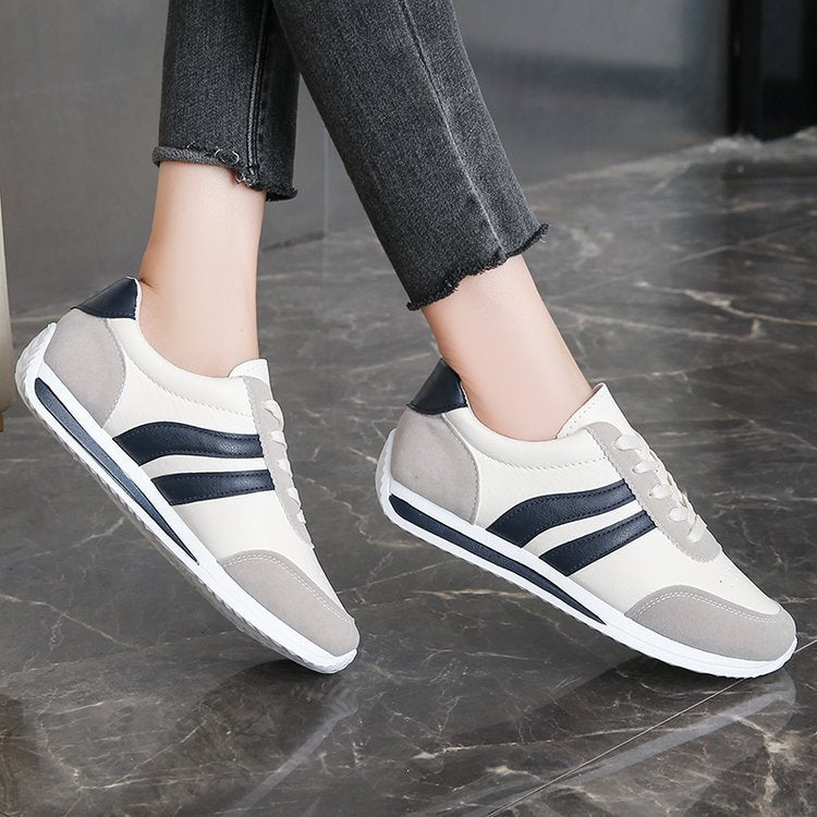 Lace-up Soft Bottom Running Leisure Sneaker