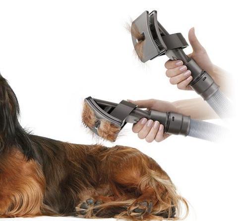 Cepillo para el cuidado de mascotas Accesorio de cepillo para aspiradora de mascotas