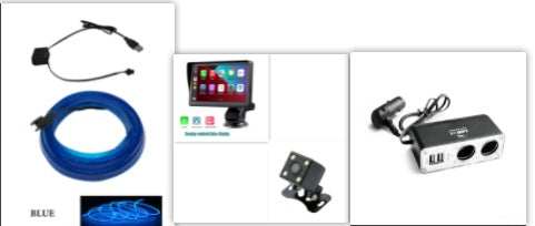 7 IPS Auto Smart Screen Wireless Carplay Auto Mobiltelefon Projektionsbildschirm Navigation