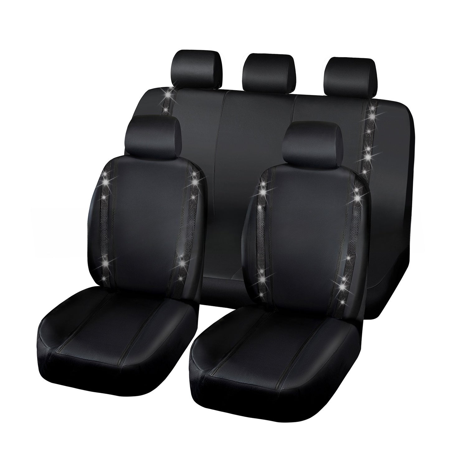 Auto Diamant Stereo Strass Rutschfeste Universelle PVC Wasserdichte Sitzbezug