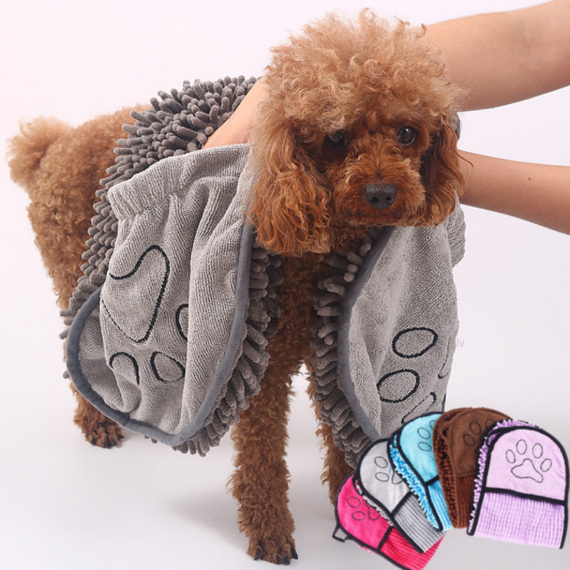 Hunde Katzen Handtücher Superabsorbierender Hundebademantel Mikrofaser-Badetücher Schnell trocknendes Katzenhandtuch für Haustiere Handtuch Hundehandtücher Haustierprodukte