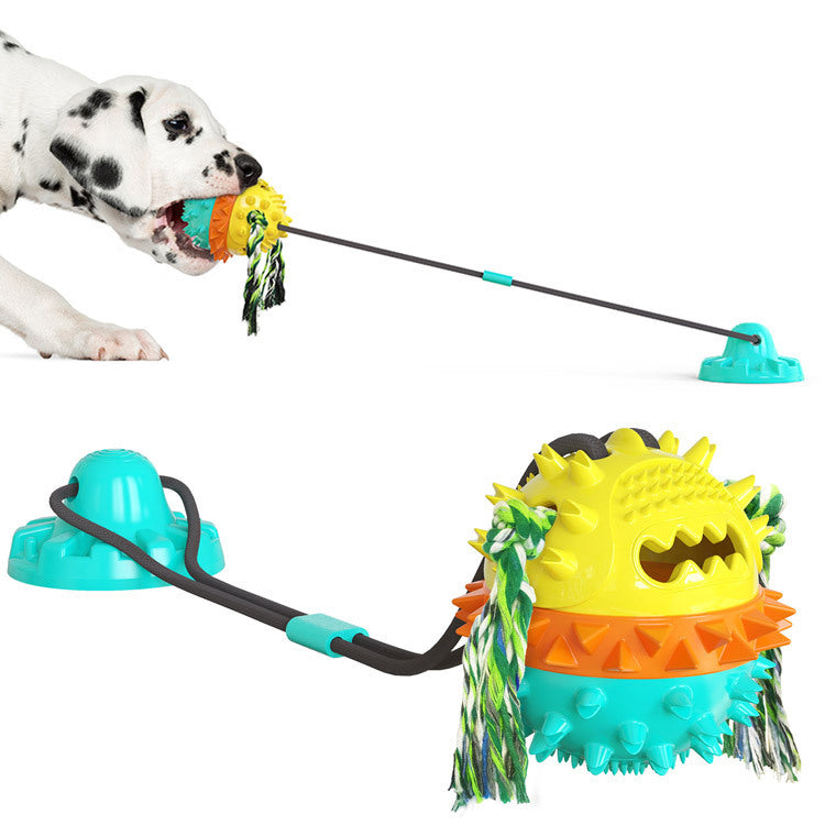 Powerful Sucker Dog Toy and si