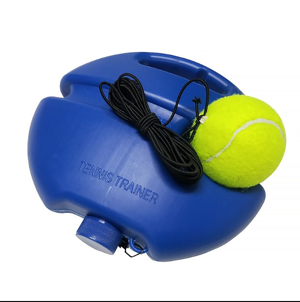 Senioren Einzel Tennis Trainingsbasis und Tennisball Sitz