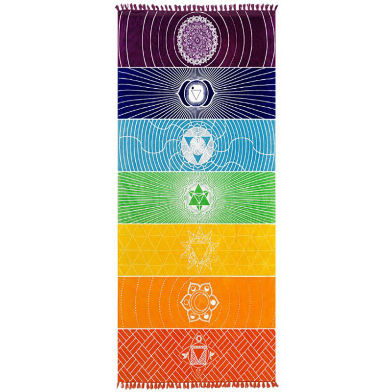 Bohemia Indien Mandala Decke Strand Yoga Matte