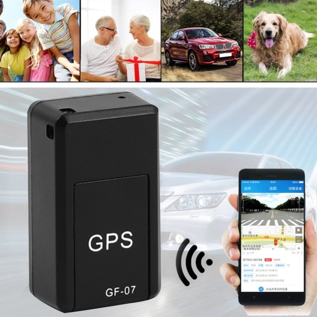 Auto Tracker Magnetischer Mini Auto Tracker GPS Echtzeit-Tracking Locator Gerät Aufzeichnungsfähig Anti-Verlust Wiederaufladbarer Locator