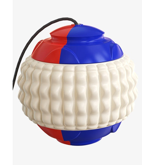 Dog Training Ball with Rope - ABS Teeth Grinding Chew Toy